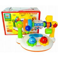 KOMFORTHOME Musical Kingdom Baby Rattle Multifunkcionális