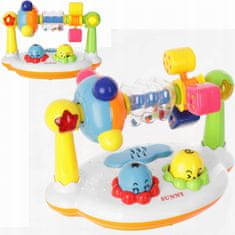 KOMFORTHOME Musical Kingdom Baby Rattle Multifunkcionális