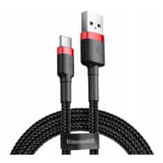 BASEUS Baseus Cafule kábel nagy teherbírású nejlon USB / USB-C QC3.0 3A 1M kábel