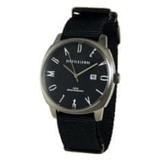 Noah Férfi Devota &amp; Lomba óra DL008MSPBK-01BLACK (Ø 42 mm)