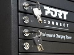 Port Designs PORT CONNECT TÖLTŐSZEKRÉNY 10 EGYSÉGES egyedi ajtózár, fekete