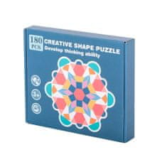 MG Shape Montessori fa puzzle 180 db