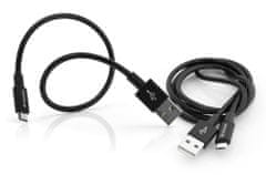 Verbatim Micro USB kábel 100cm + 30cm, SYNC + CHARGE fekete
