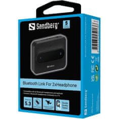 Sandberg Bluetooth Audio Link adapter 2 fejhallgatóhoz