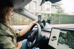 Verbatim FWC-01, gyorstöltő Qi vezeték nélküli autós tartó automatikus telefonrögzítéssel, fekete