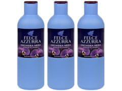 sarcia.eu Felce Azzurra Tusfürdő - Fekete orchidea 650 ml x3