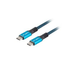 NEW USB C kábel Lanberg kék 50 cm