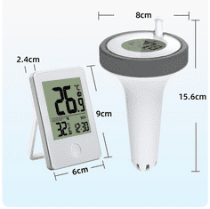 BOT Digitális medence hőmérő FJ1