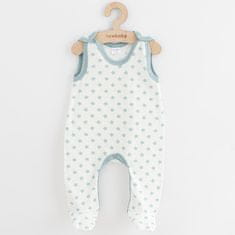 NEW BABY Classic II Uni 3db babakelengye menta - 56 (0-3m)