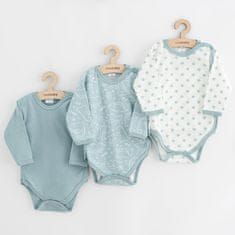 NEW BABY Classic II Uni 3 részes, teljes cipzáras bodysuit - 68 (4-6m)