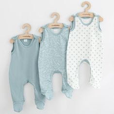 NEW BABY Classic II Uni 3db babakelengye menta - 56 (0-3m)