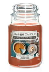 Yankee Candle illatos üveggyertya PUMPKIN PECAN PIE 538g (égési idő 130h)