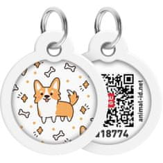 Corgi Bélyegző QR WAUDOG 30mm