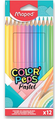 Maped zsírkréták Color'Peps Pastel 12db