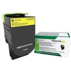 NEW Lexmark 71B2HY0 Sárga toner