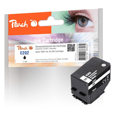 Peach PI200-668 tintapatron 1 dB Kompatibilis Standard teljesítmény Fekete (PI200-668)