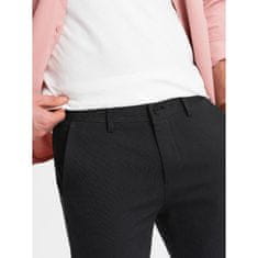 OMBRE Férfi klasszikus chino nadrág V4 OM-PACP-0188 grafit MDN124474 XL