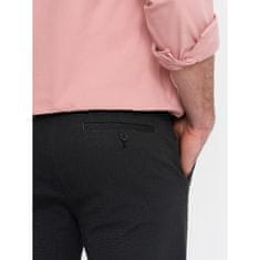 OMBRE Férfi klasszikus chino nadrág V4 OM-PACP-0188 grafit MDN124474 XL