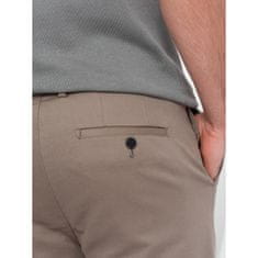 OMBRE Férfi klasszikus chino nadrág V1 OM-PACP-0190 hamu MDN124476 XL