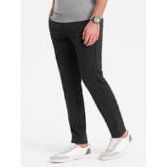 OMBRE Férfi klasszikus chino nadrág V2 OM-PACP-0191 grafit MDN124482 S