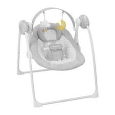 NEW Gugalni Stol Badabulle Candy Comfort Swing Siva Bela