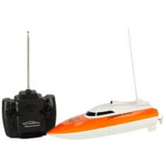 WOWO RC 4CH Mini CP802 távirányítós csónak - narancssárga