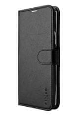 FIXED Opus könyv típusú védőtok OnePlus 12 számára, fekete (FIXOP3-1279-BK)
