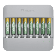 Varta Eco Charger Multi Recycled Box elemtöltő 8 AA 2100 mAh Recycled elemmel (57682101121)
