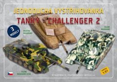 Tartályok Challenger 2 - Egyszerű kivágás