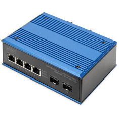Switch 4+2-Port Gigabit Ethernet PoE SC 20 km (DN-651149)
