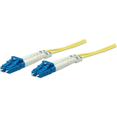 Intellinet 750004 száloptikás kábel 2 M LC OS2 Sárga (750004)