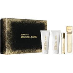 Michael Kors Sexy Amber - EDP 100 ml + tusfürdő 100 ml + testápoló 100 ml + EDP 10 ml