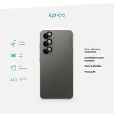 EPICO Alumínium kameralencse védőüveg Samsung Galaxy S24 5G számára 86512151300002 - fekete