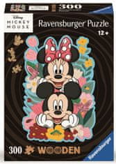 Ravensburger 120007623 Fa Disney puzzle: Mickey és Minnie, 300 darab