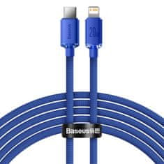 BASEUS Baseus Crystal Shine USB-C - Lightning 20W kábel 2m kék (CAJY000303)