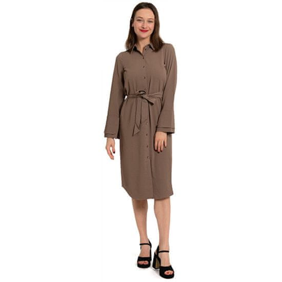 Vero Moda Női ruha VMPIXI Regular Fit 10296553 Brown Lentil