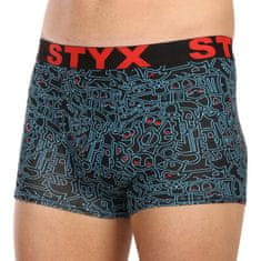 Styx Férfi boxeralsó art sport gumi firkálás (G1256/2) - méret XL