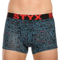 Styx 6PACK férfi boxeralsó art sport gumi több színben (6G12697124/2) - méret XL