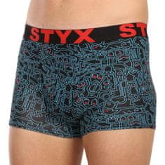 Styx 3PACK férfi boxeralsó art sport gumi több színben (3G12672/2) - méret XXL