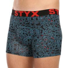 Styx 5PACK férfi boxeralsó hosszú arti sport gumi több színben (5U1267924) - méret XL