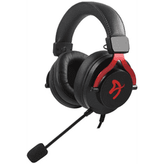 Arozzi Aria gaming headset fekete-piros (AZ-ARIA-RD) (AZ-ARIA-RD)