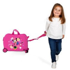 Jada Toys Gyermek utazótáska kerekekkel / babakocsi MINNIE MOUSE Heart, 34L, 2059821