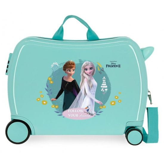 Jada Toys Gyermek utazótáska kerekeken / babakocsi DISNEY FROZEN Dream, 34L, 4449821