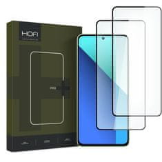 Hofi Glass Pro Full Screen 2x üvegfólia Xiaomi Redmi Note 13 4G, fekete