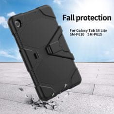 Tech-protect Survive tok Samsung Galaxy Tab S6 Lite 10.4'' 2020 - 2024, fekete
