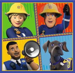 Trefl Puzzle Fireman Sam: Sam's Day 3 az 1-ben (20,36,50 darab)