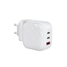 UNIQ Uniq Verge Pro 66W GaN USB-C hálózati töltő - fehér