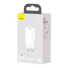 BASEUS Baseus 65W USB/USB-C Quick Charge 3.0PD CCGAN2L-B02 hálózati töltő