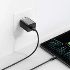 BASEUS USB-C 30WPD gyorstöltés fekete CCSUP-J01 Baseus