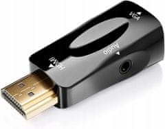 Verk 06305 konverter HDMI-ről VGA D-SUB audio fehérre